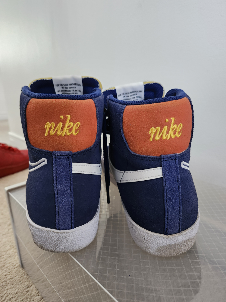Nike Blazer Mid '77 Blue Sneakers - photo 5