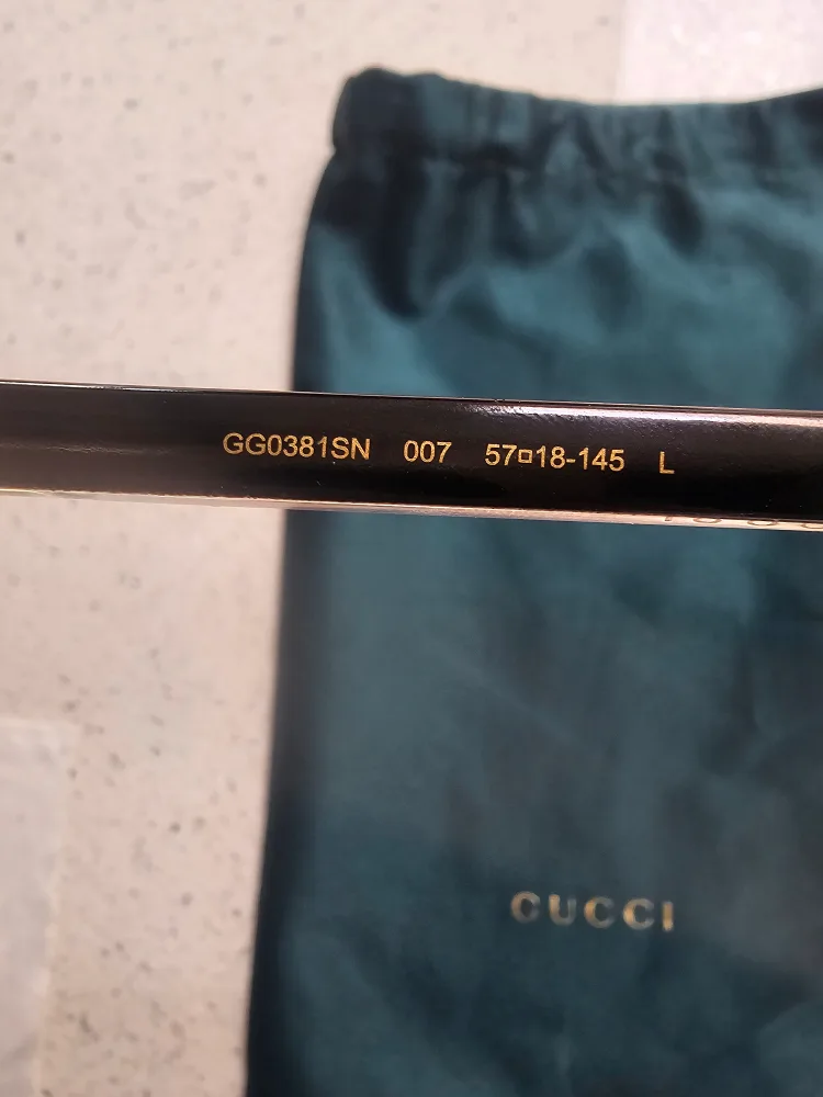 Gucci GG0381SN Black Sunglasses image indicator(4)