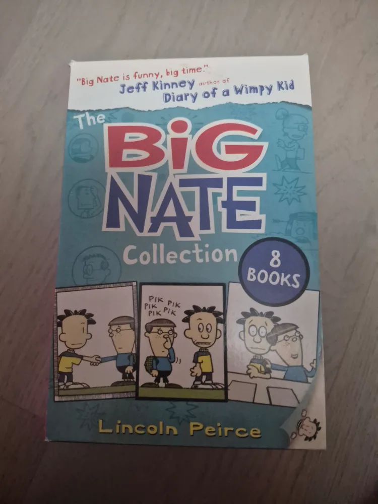 Big Nate Collection - 8 Books set by Lincoln Peirce