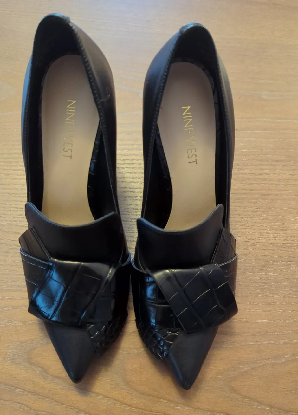 Nine West Black Heels, Size 6 image indicator(3)