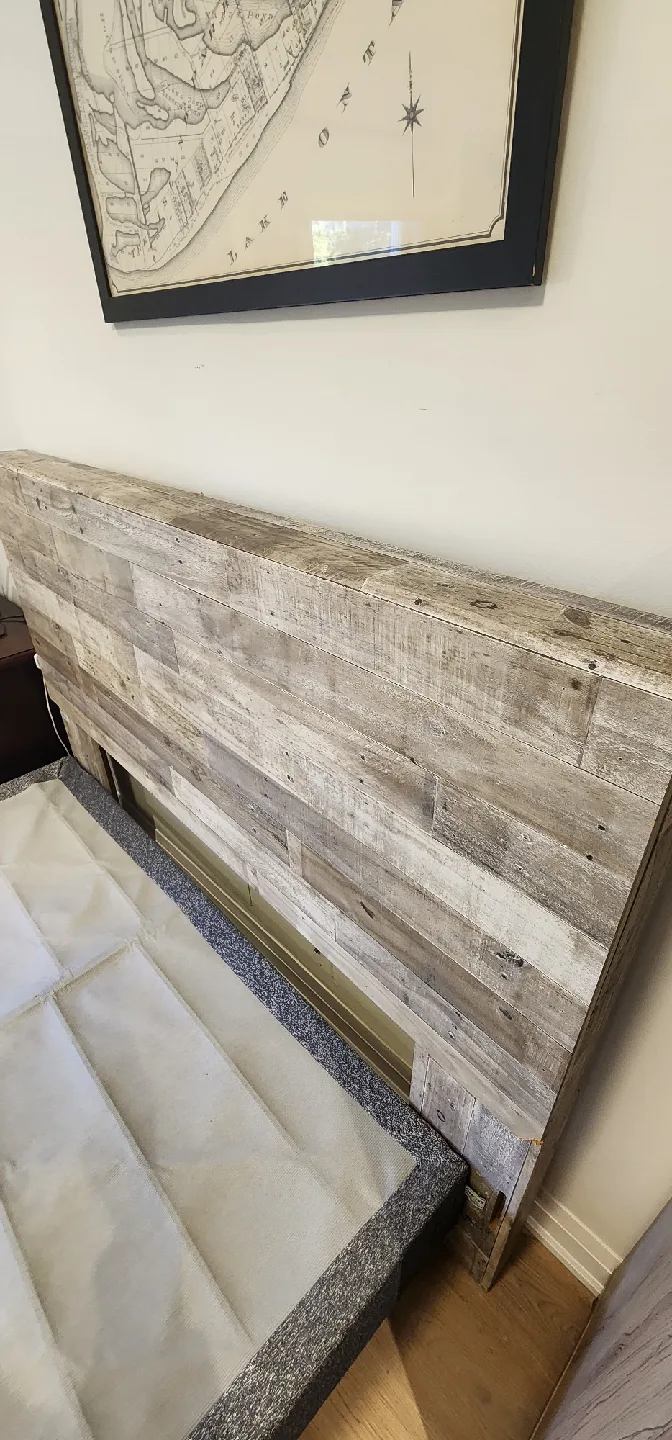 Queen Size Bed Frame with Headboard image indicator(10)