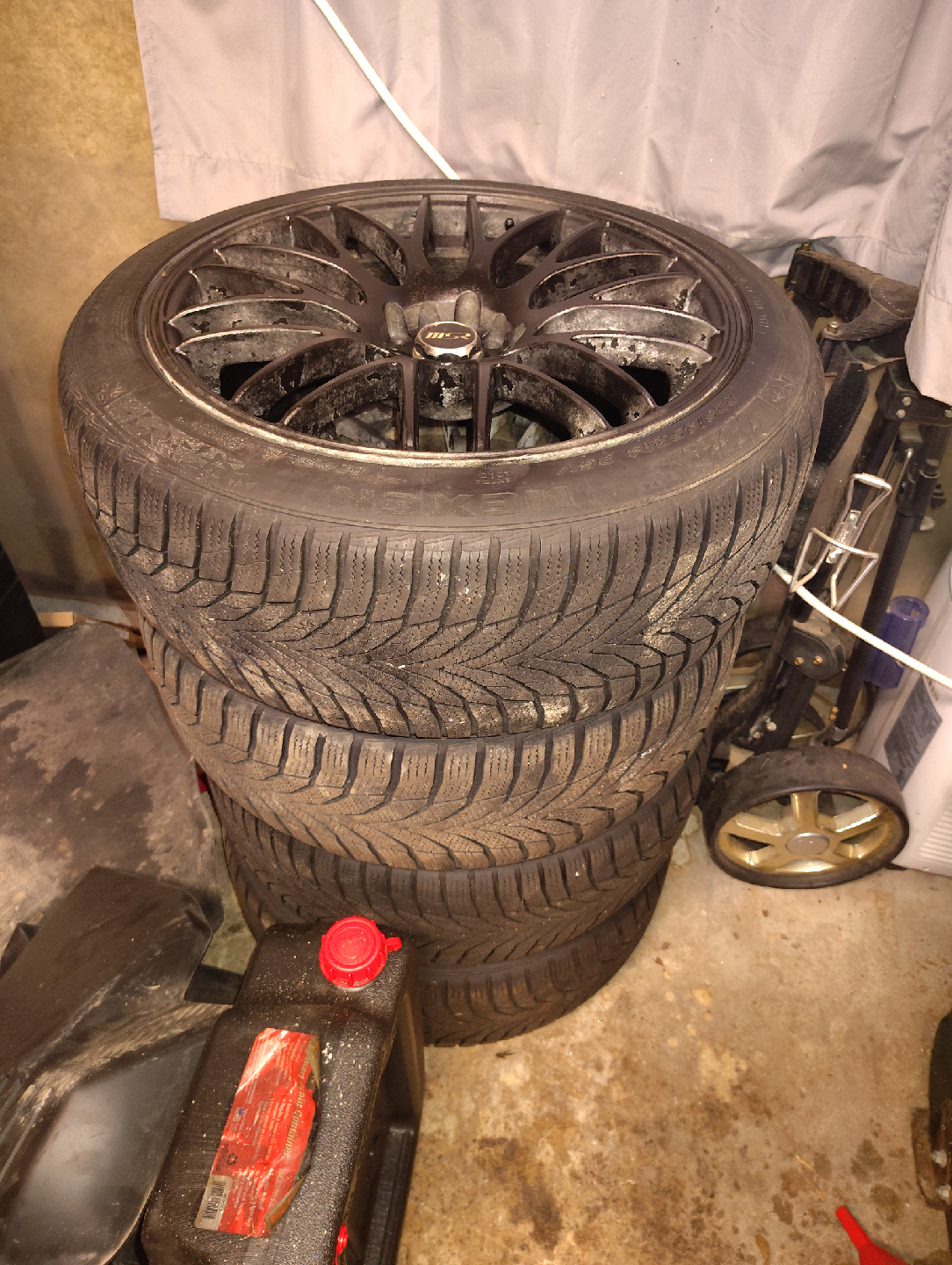 Nexen 225/45R18 95V Winter Tires on MSR Rims - photo 2