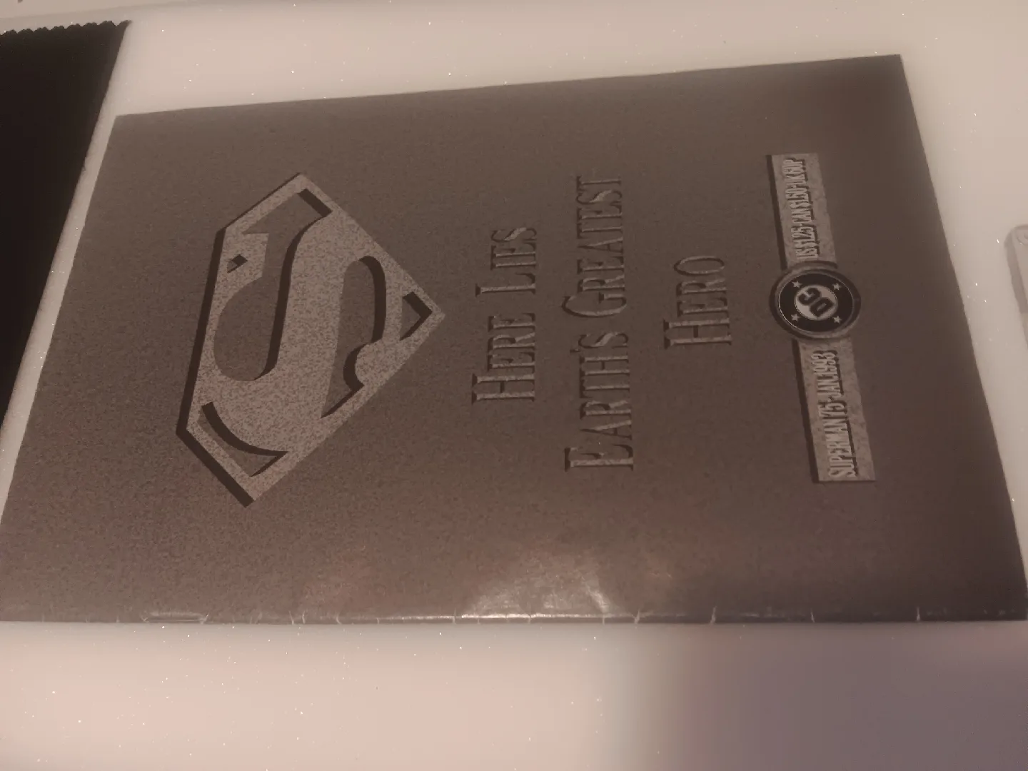 Superman Here Lies Earth's Greatest Hero Comic Book image indicator(3)