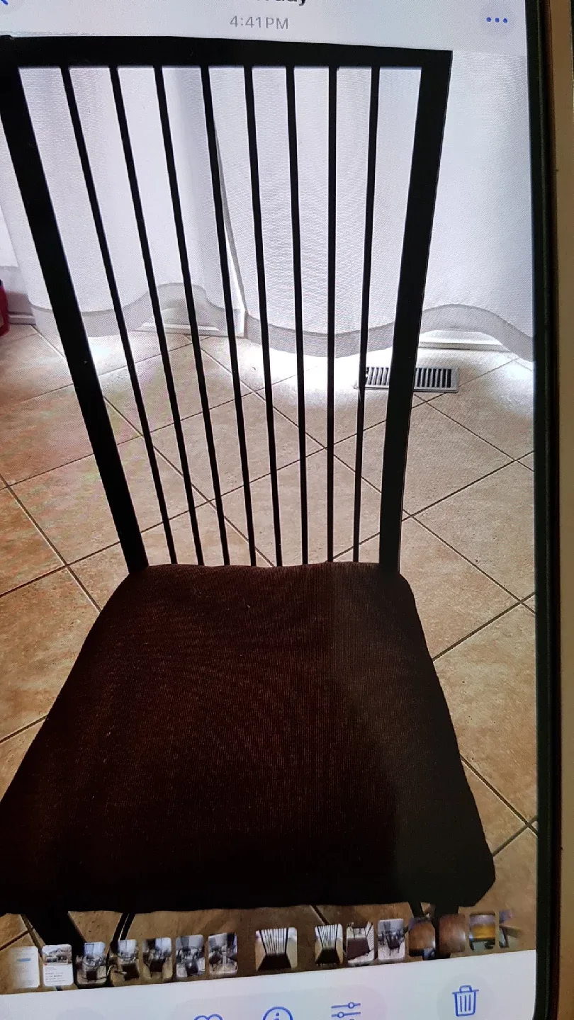 Glass Top Dining Table with 4 Chairs image indicator(5)