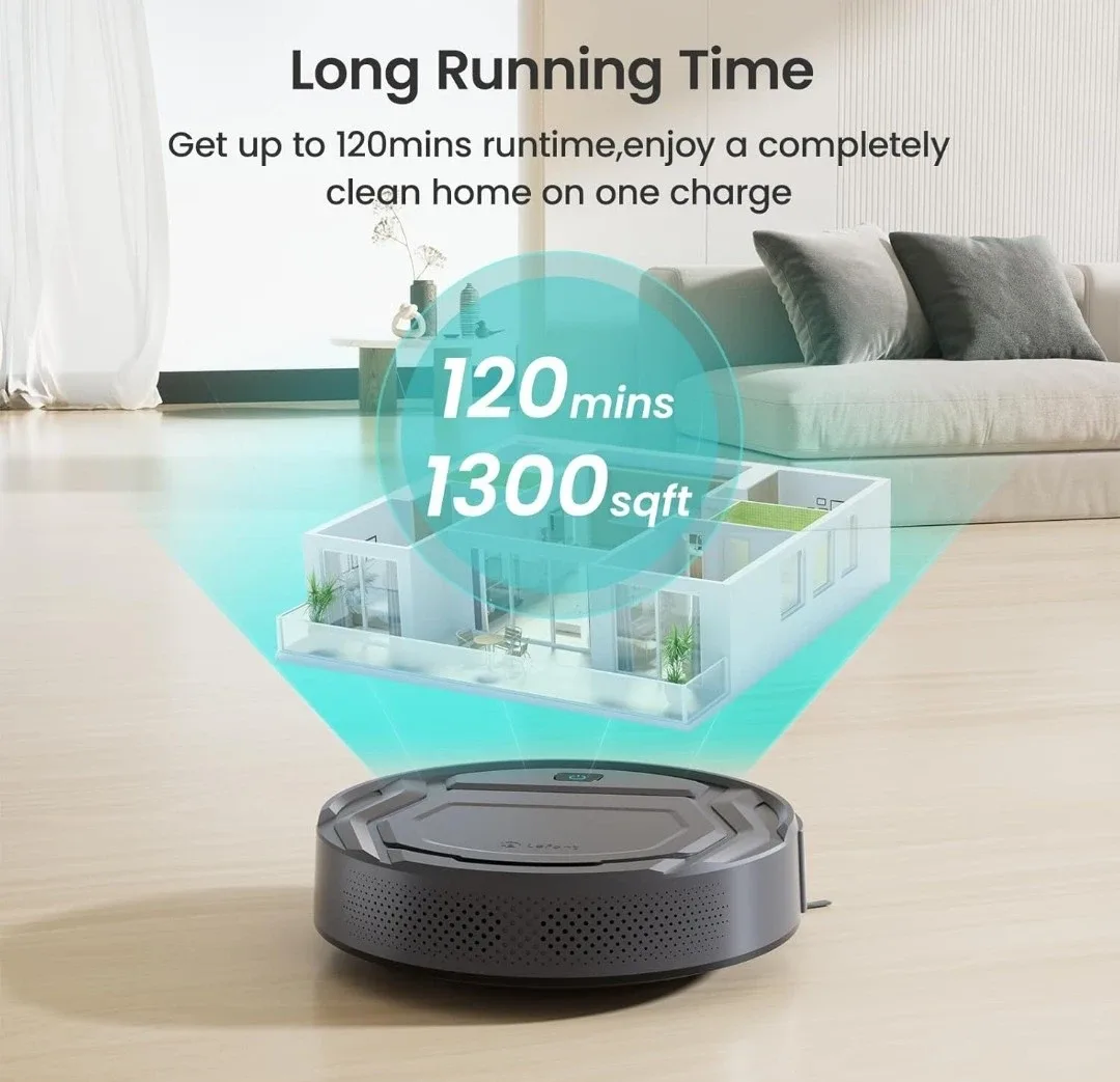 Lefant M210P Robot Vacuum - Smart Voice Control image indicator(6)