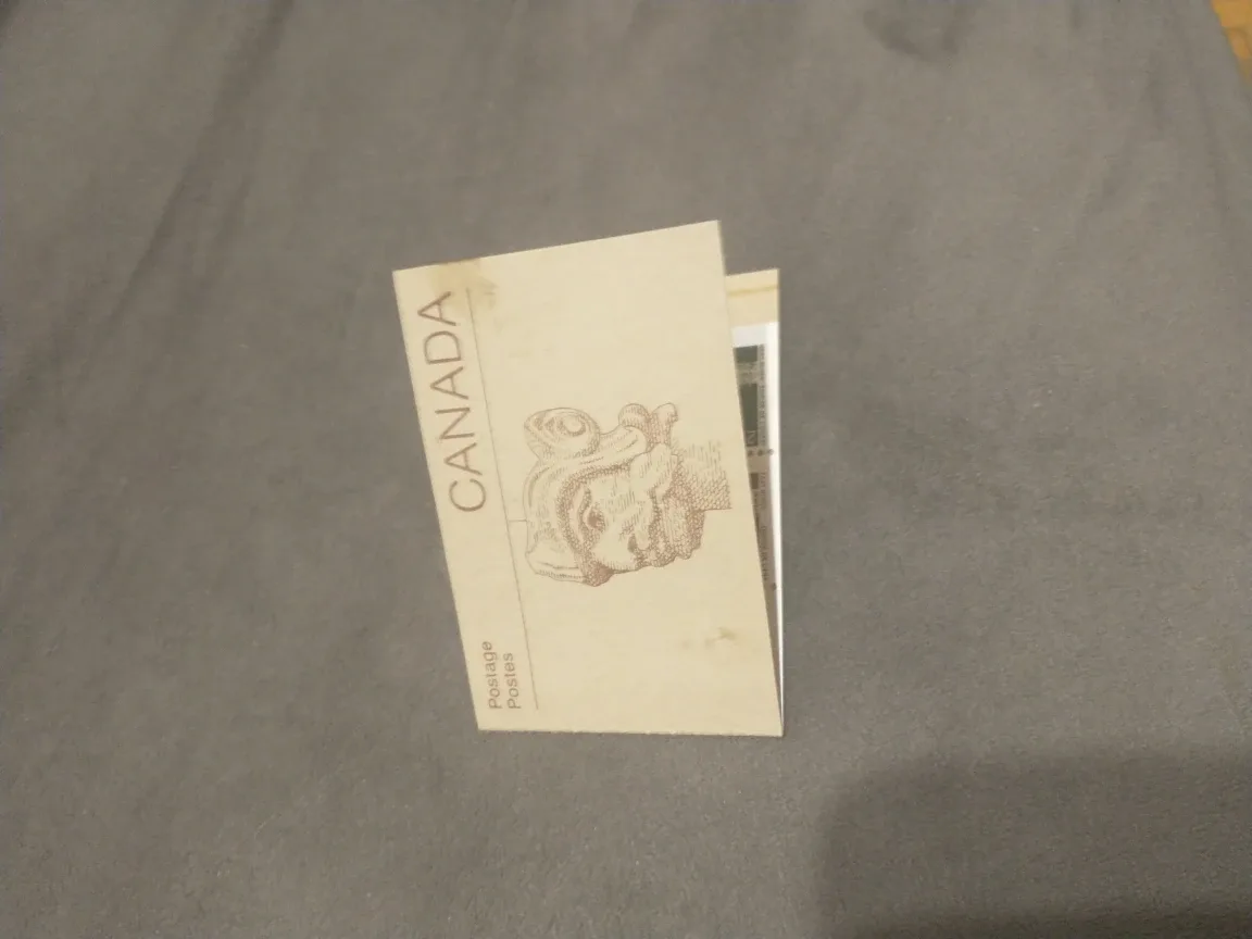 Vintage Canada Stamp Booklet image indicator(2)