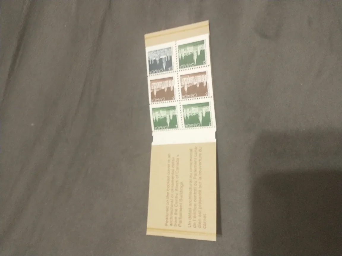 Vintage Canada Stamp Booklet image indicator(3)