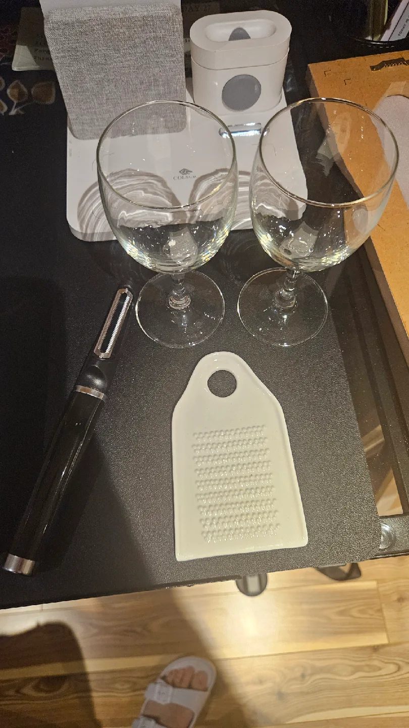 Mixed Kitchenware Set - Pots, Knife, Glasses, Utensils thumbnail