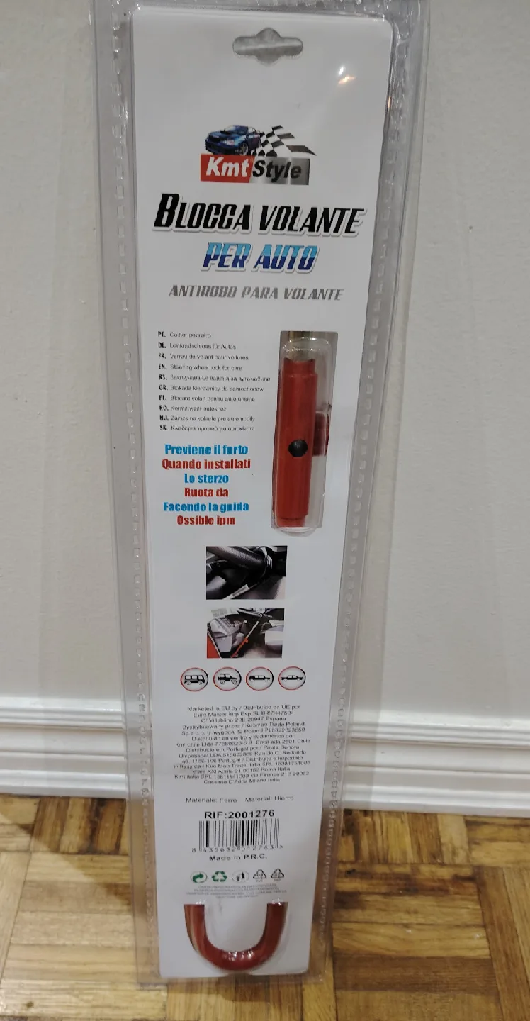 Kmt Style Blocca Volante Per Auto Steering Wheel Lock image indicator(2)