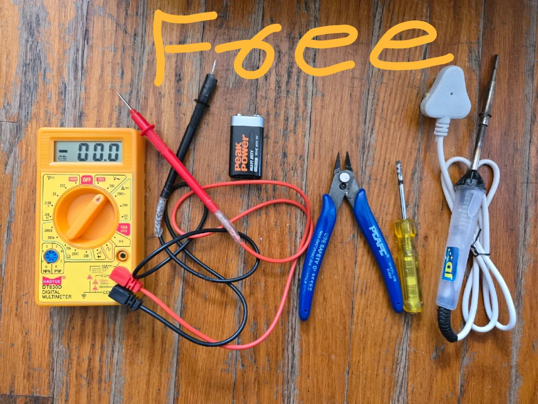 Electronics Tool Set with Stanley Tool Box