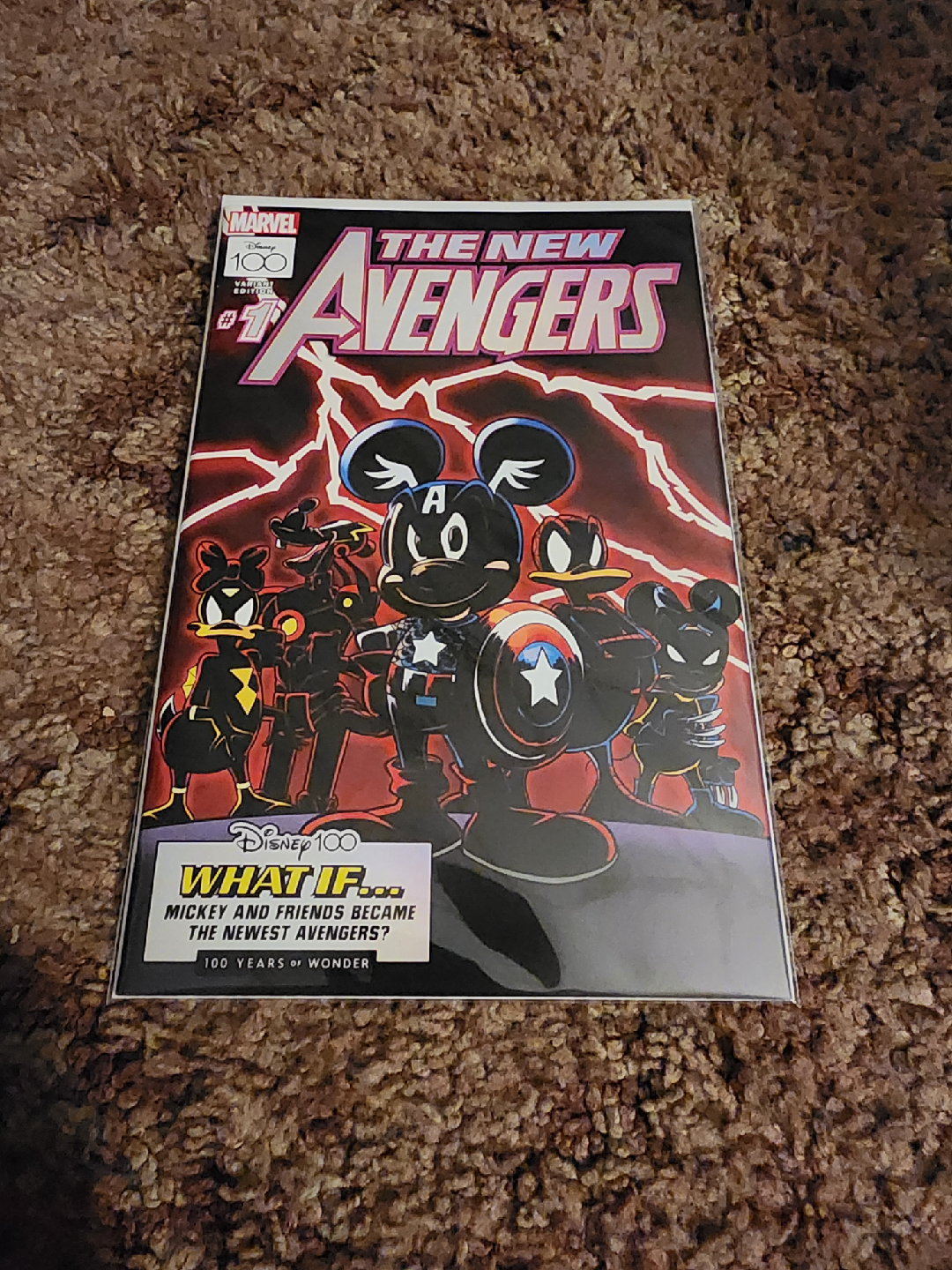 Marvel's The New Avengers Disney 100 Variant Edition #1