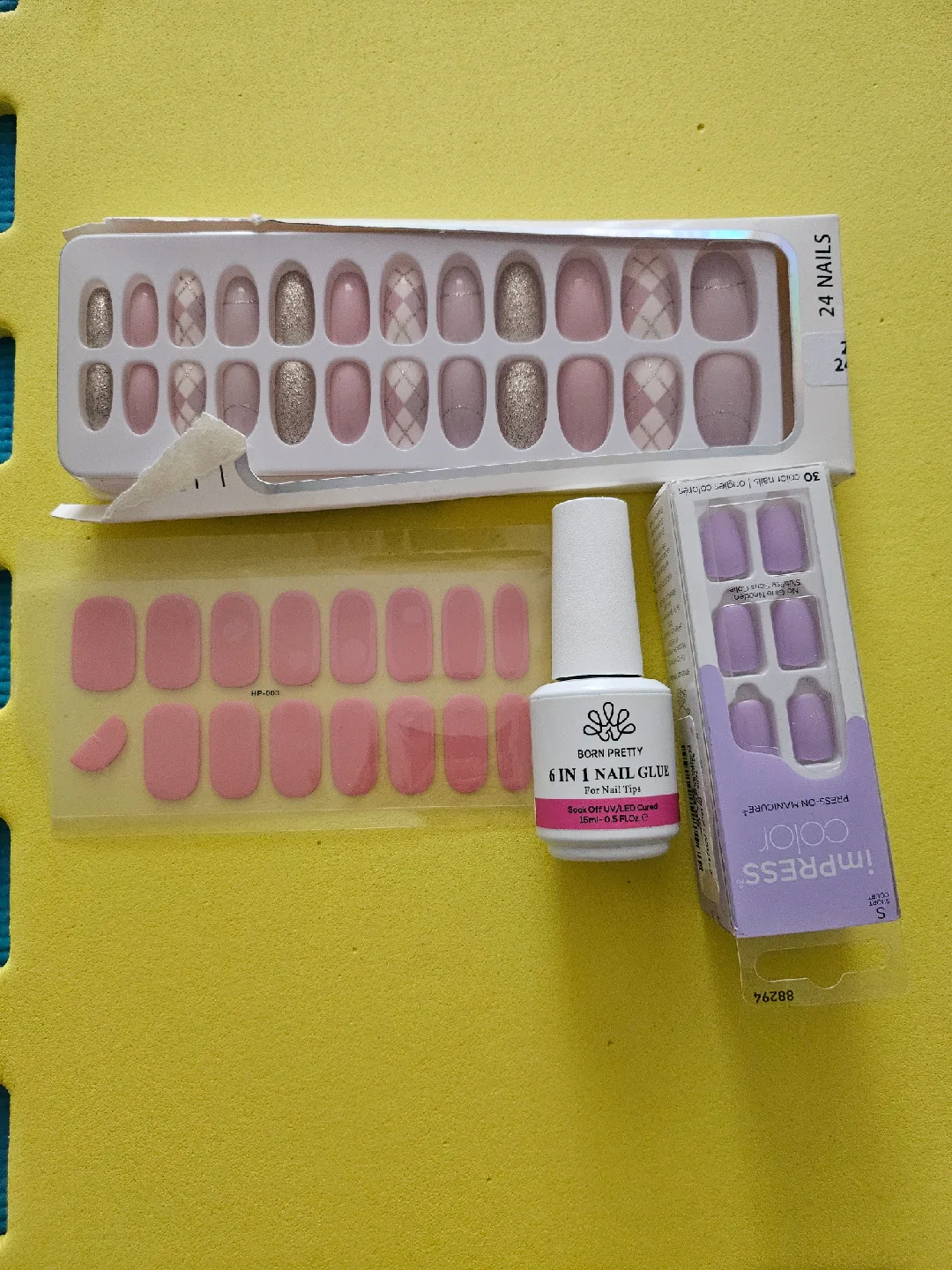 Born Pretty 6 in 1 Nail Glue + Press-on Nails thumbnail