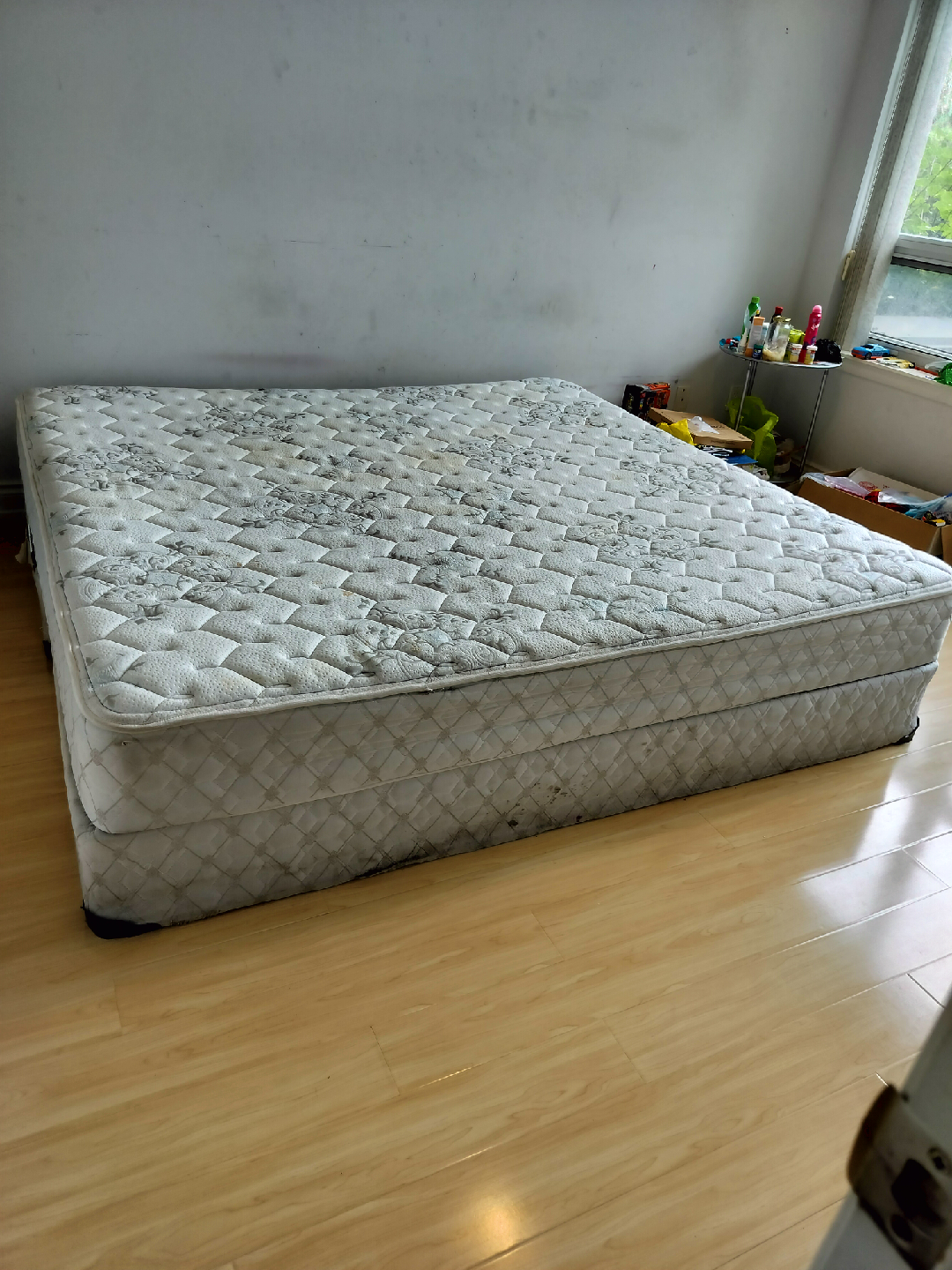 King size mattress and box - FREE - photo 3