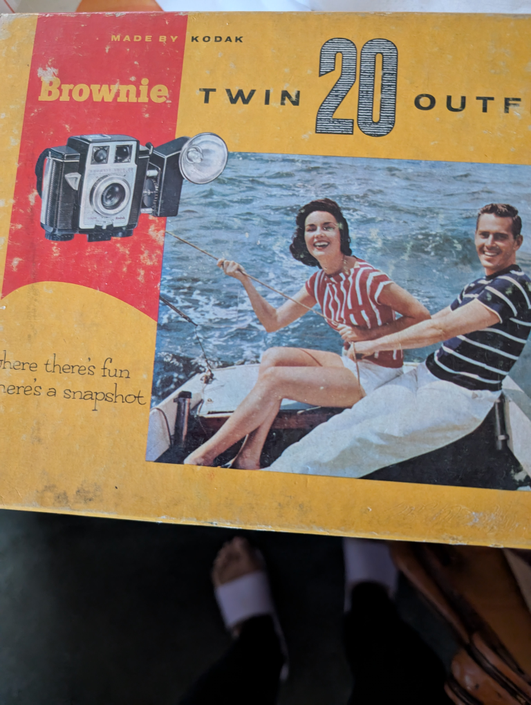Kodak Brownie Twin 20 Outfit Camera w/ Box