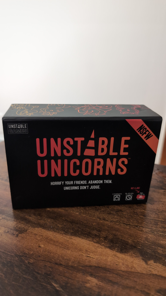 Unstable Unicorns Card Game (NSFW, 1st edition)