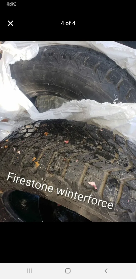 Tires: Firestone Winterforce & Goodyear Assurance image indicator(2)