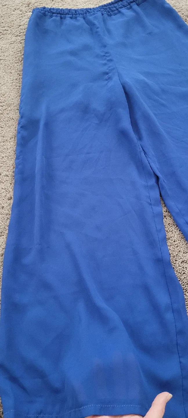 Blue Wide Leg Pants image indicator(2)