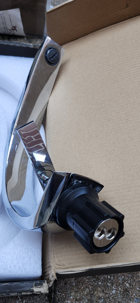 Wovier Waterfall Bathroom Sink Faucet - photo 2