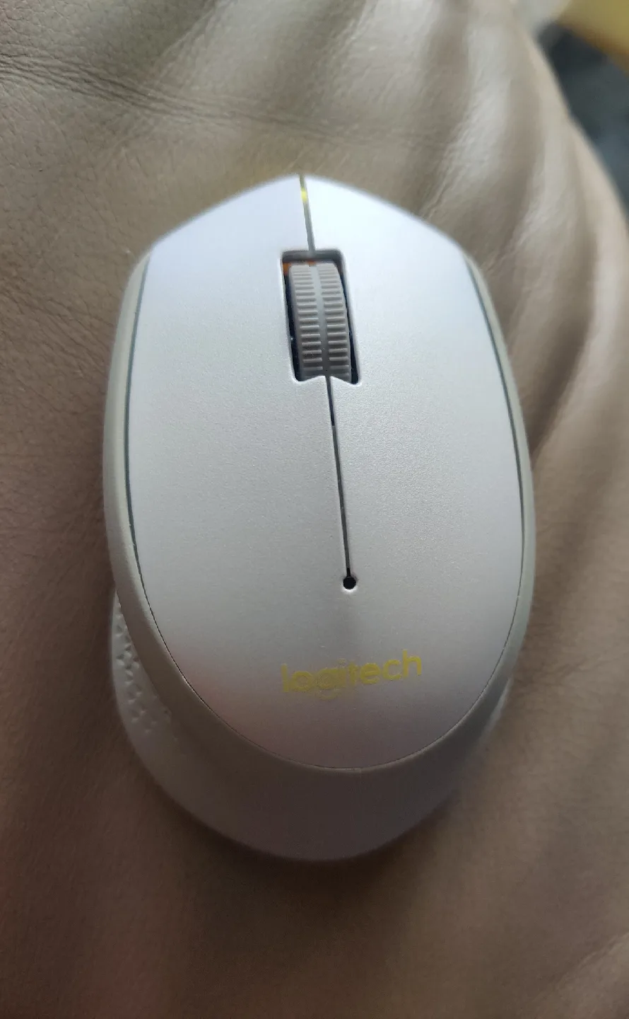 Logitech M330 Silent Plus Wireless Mouse - Yellow