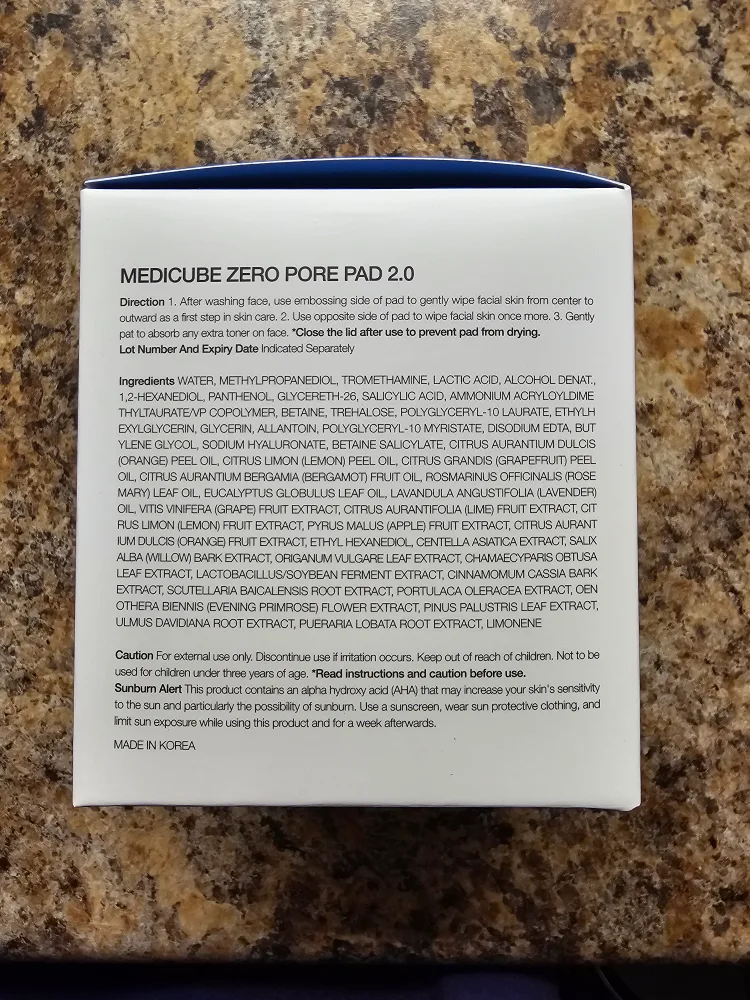 MEDICUBE Zero Pore Pad 2.0 (70 pads) image indicator(2)