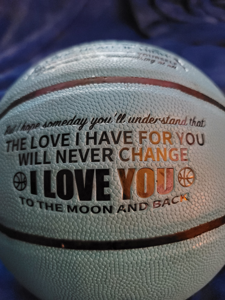 Light Blue Basketball - To My Grandson - photo 2