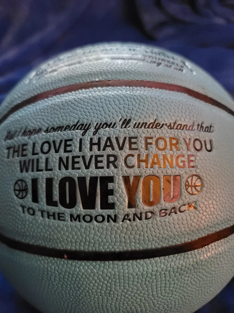 Light Blue Basketball - To My Grandson image indicator(2)