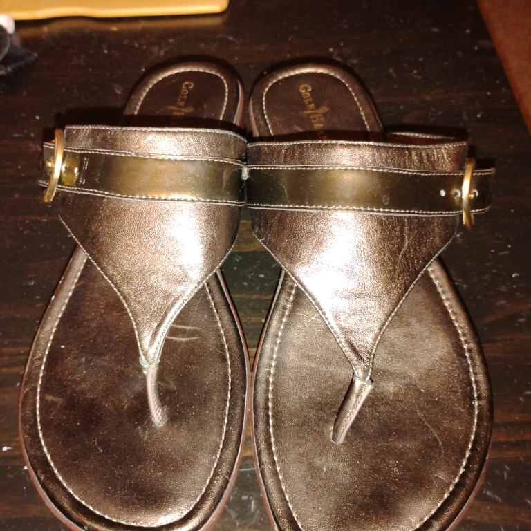 Cole Haan Bronze Wedge Sandals 🥕 - photo 2