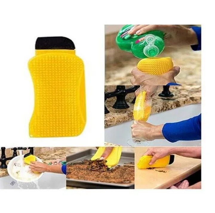 3 in 1 Silicone Cleaning Brush / Silicone Sponge Hero - photo 5