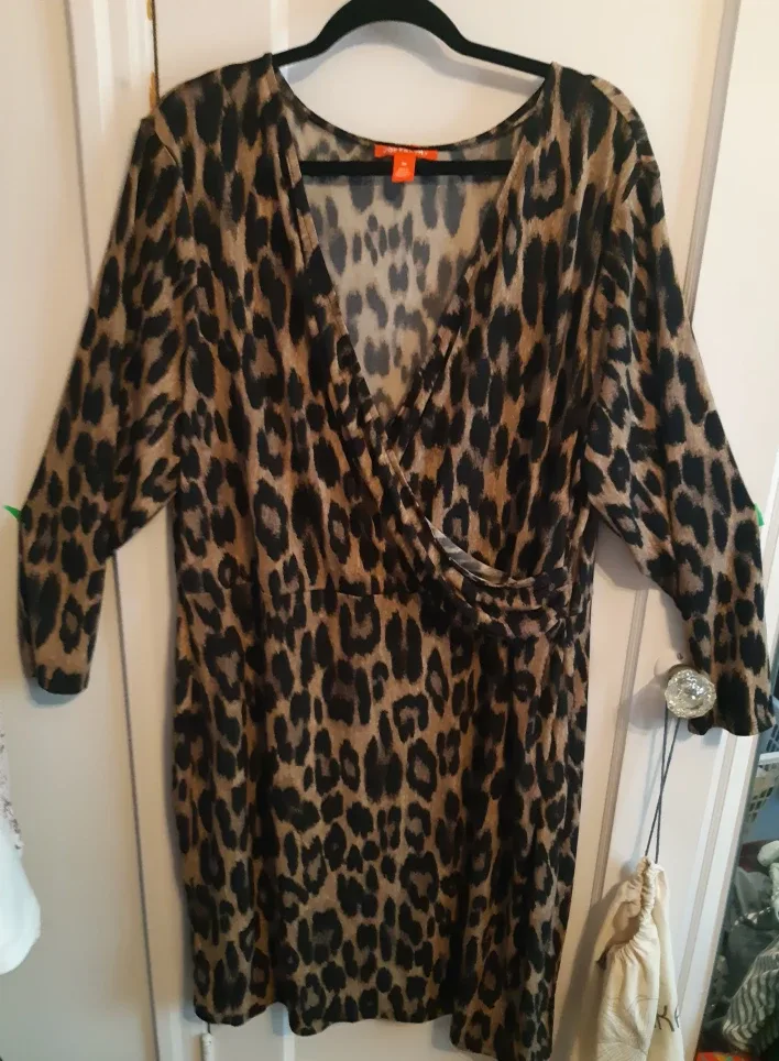 Joe Fresh+ 3X Leopard Print Dress thumbnail