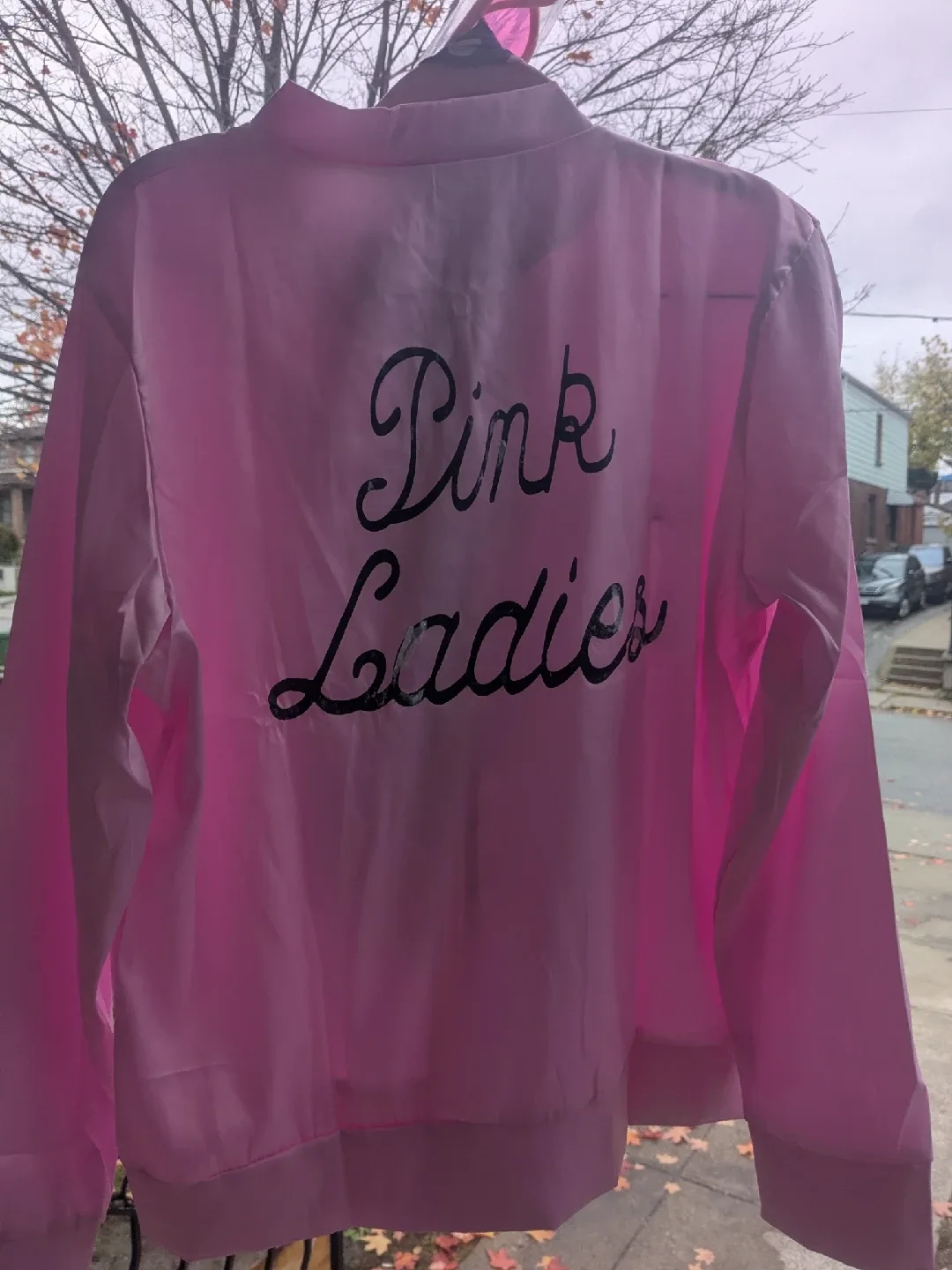 Pink Ladies Jacket #Halloween #GREESECOSTUME thumbnail