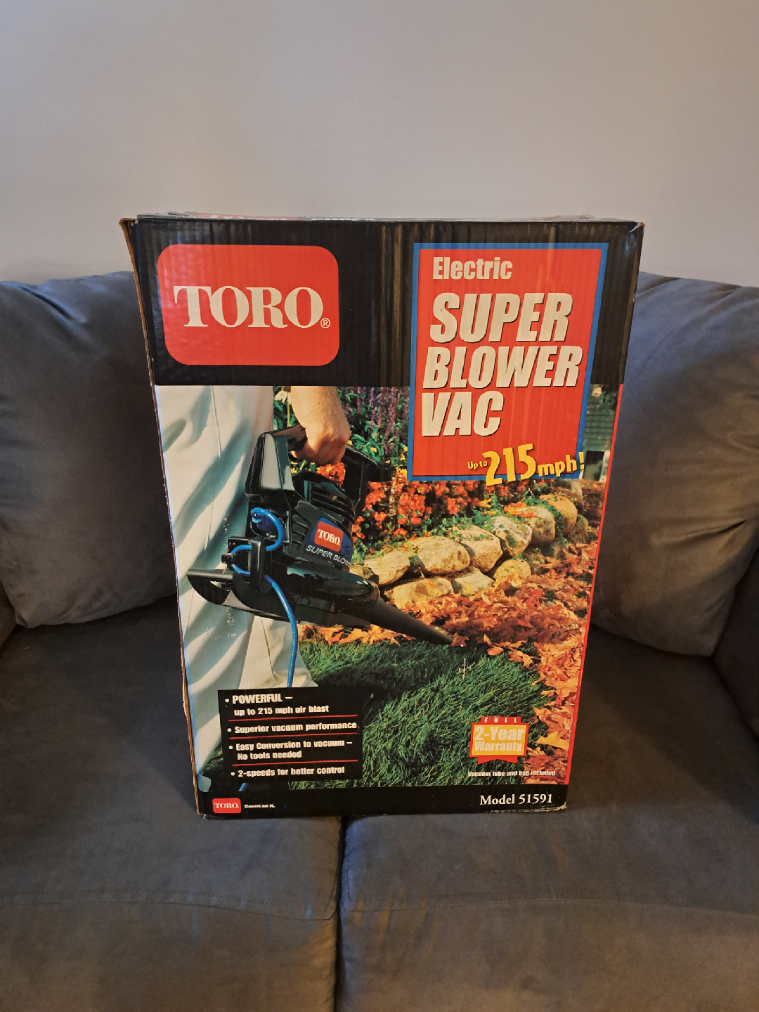 Toro Electric Super Blower Vac Model 51591