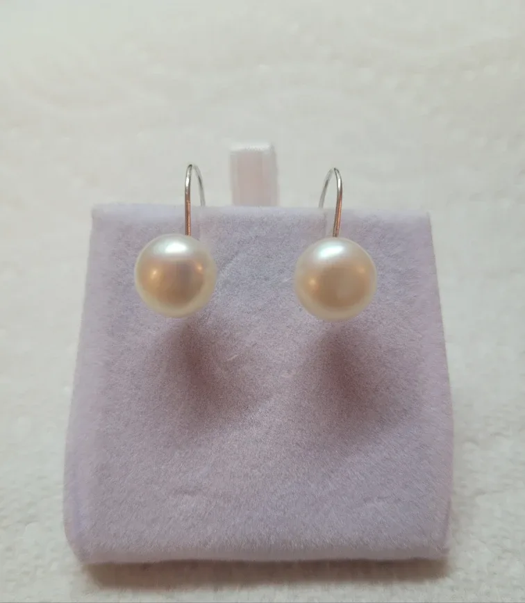 Pearl silver earrings image indicator(2)