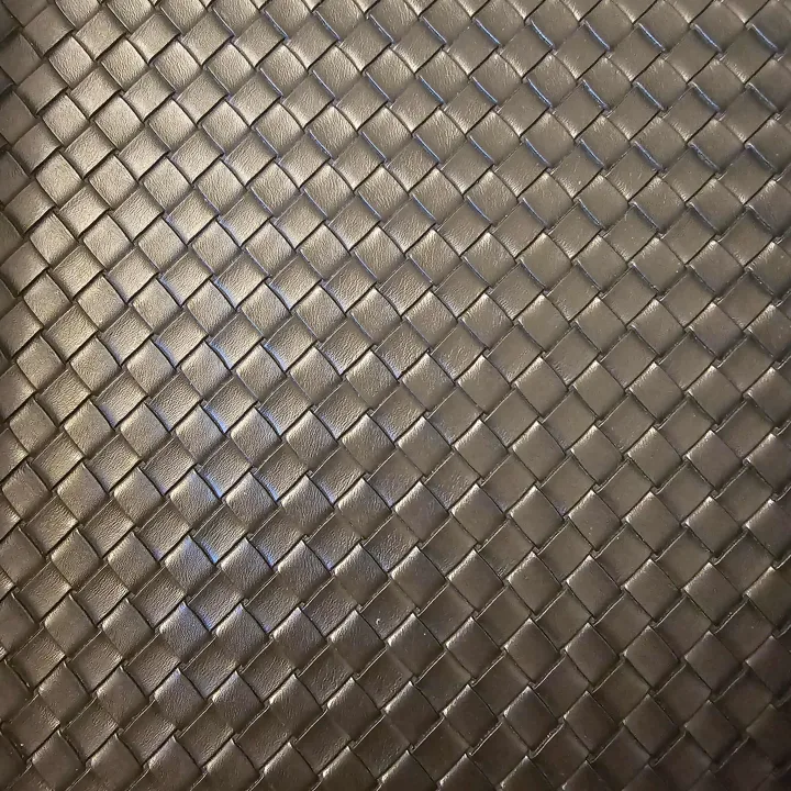 Black Urban Barn Large Fraser Faux Leather Tray image indicator(7)