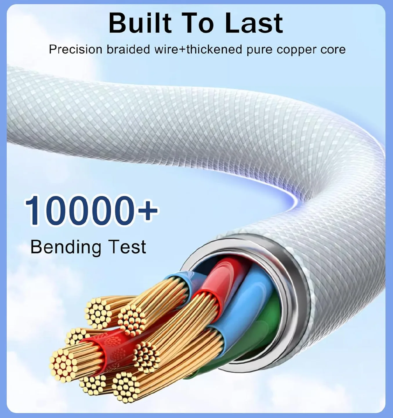 ukiism USB to USB C Cable Car Charger Cord Compatible image indicator(6)