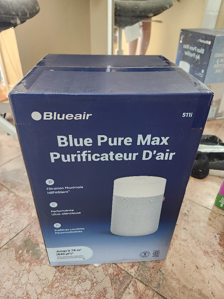 Blueair Blue Pure Max 511i Air Purifier - New in Box - photo 5