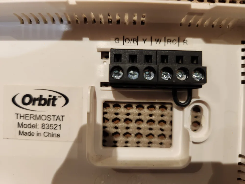 Thermostat, ⁰F, ⁰C, Orbit Thermostat AS NEW image indicator(5)