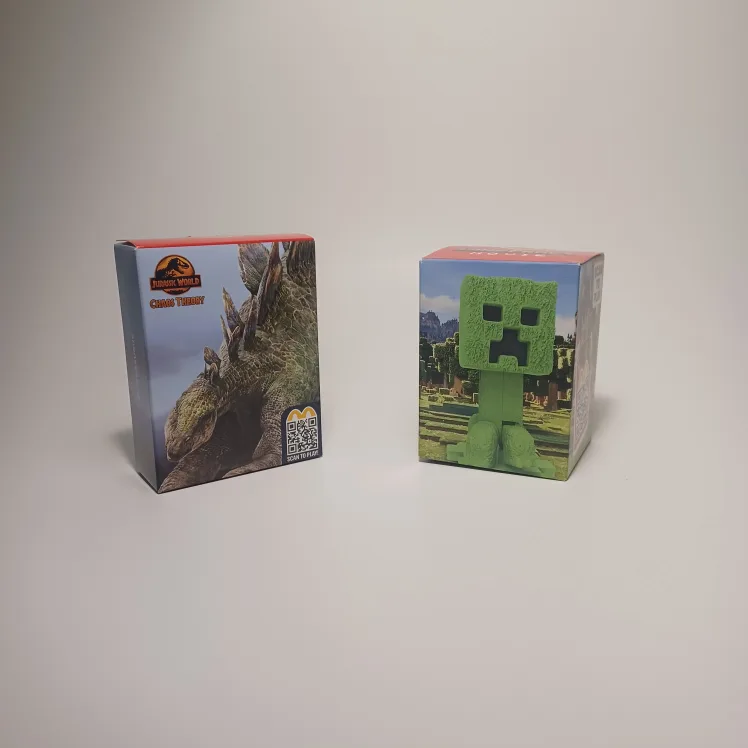 McDonald's Jurassic Park and Minecraft Toys thumbnail