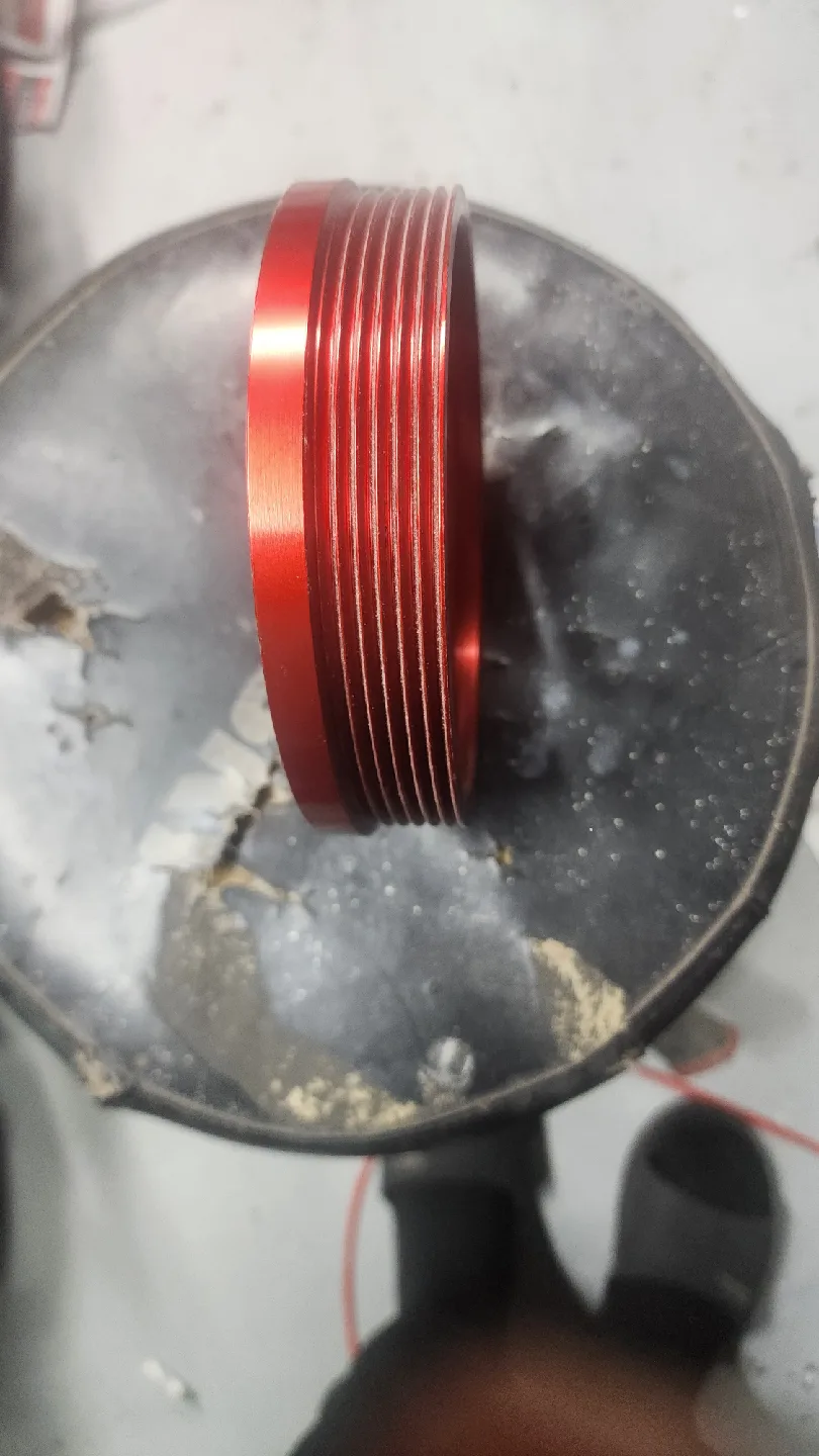 Perrin PSP-ENG-101 Crank Pulley - Red thumbnail