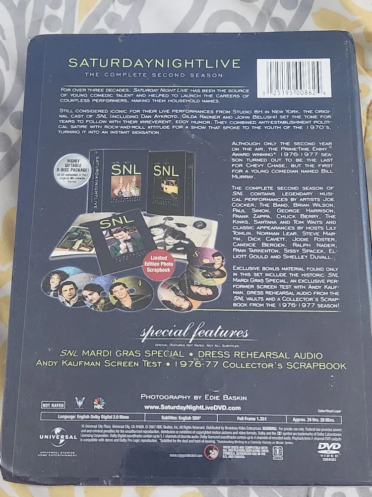 SNL Complete 2nd season image indicator(2)