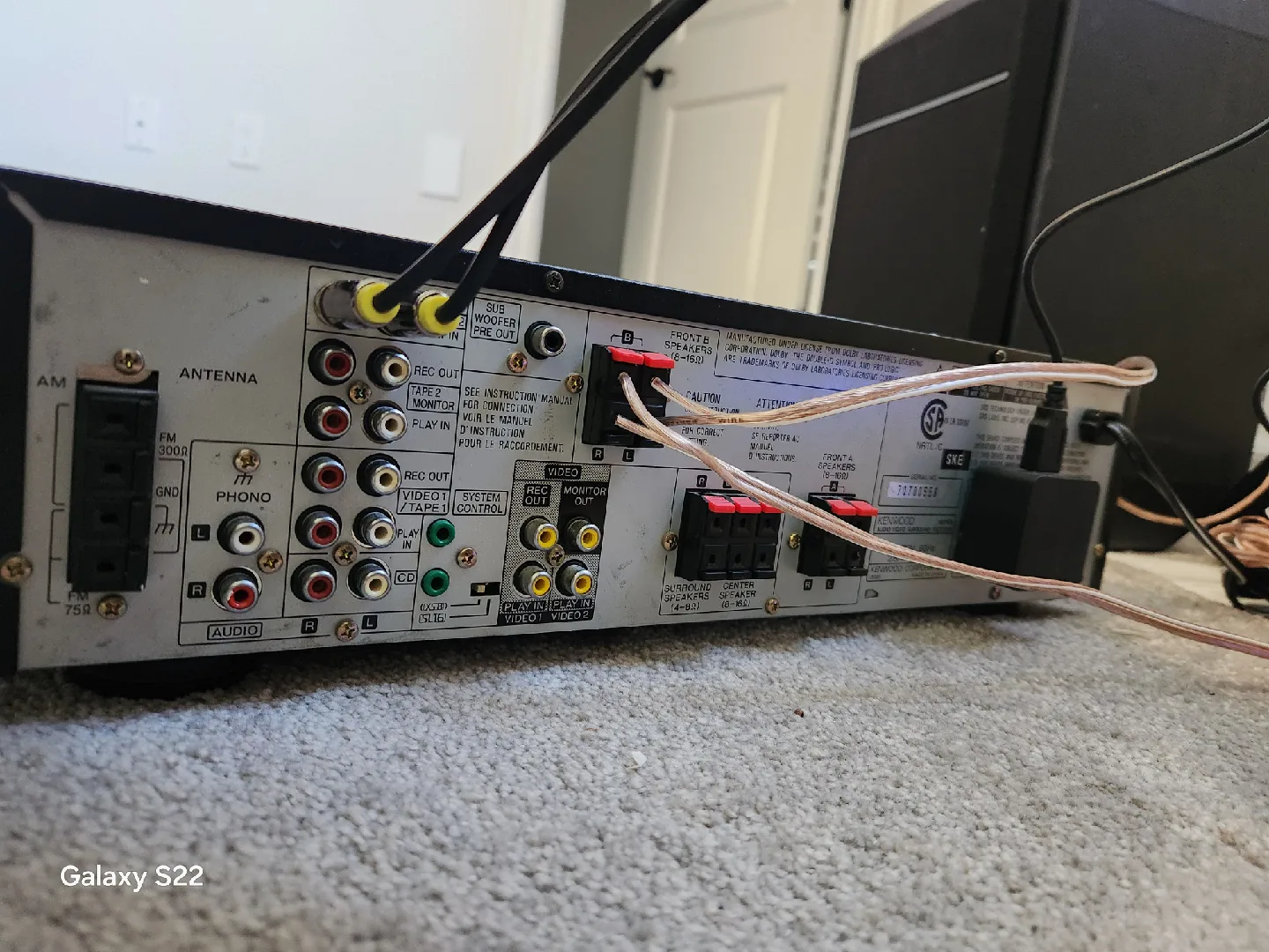 Kenwood Audio Video Surround Receiver VR-407R image indicator(3)