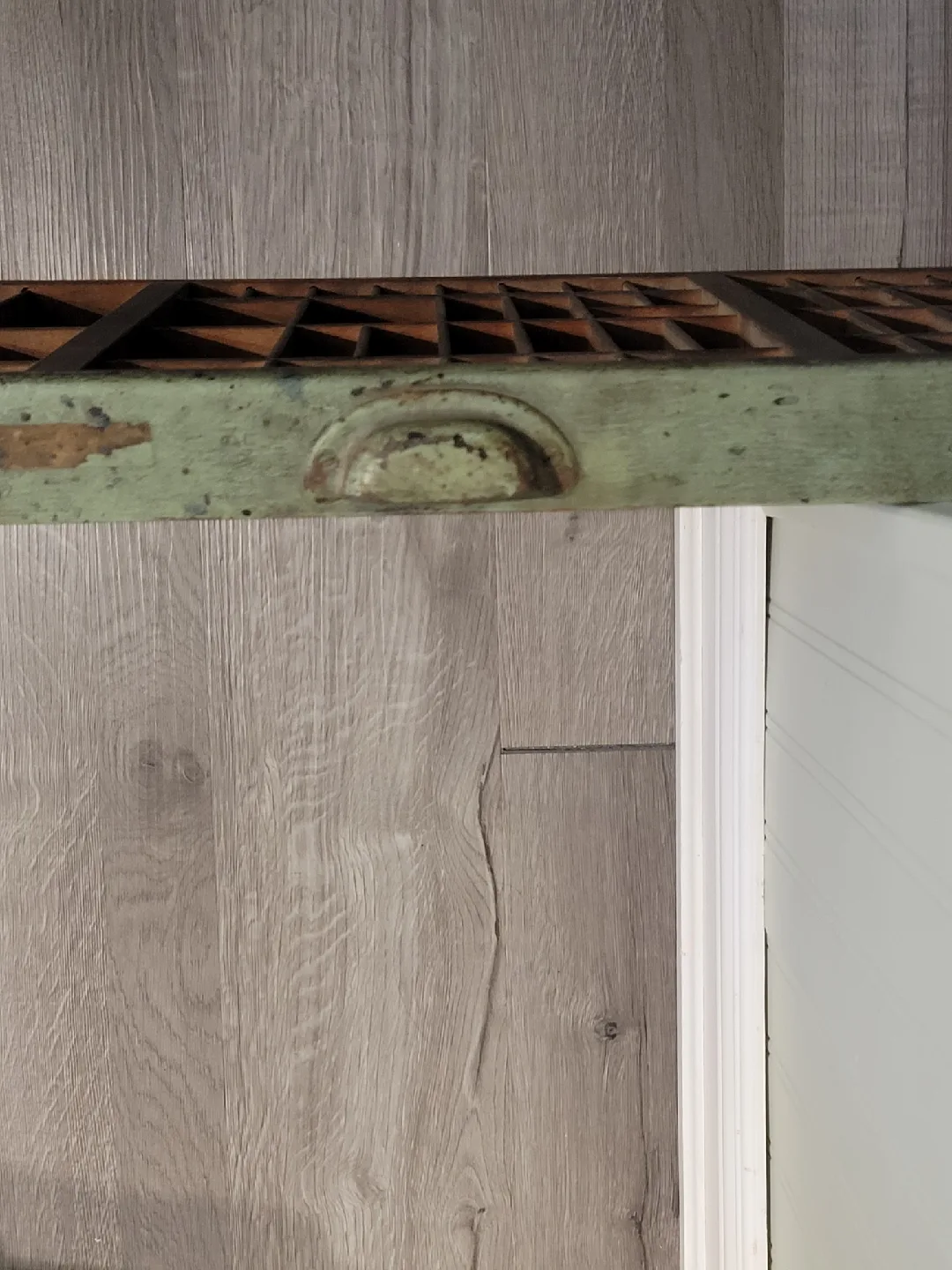 Vintage Hamilton Printers Tray. shelf. image indicator(3)