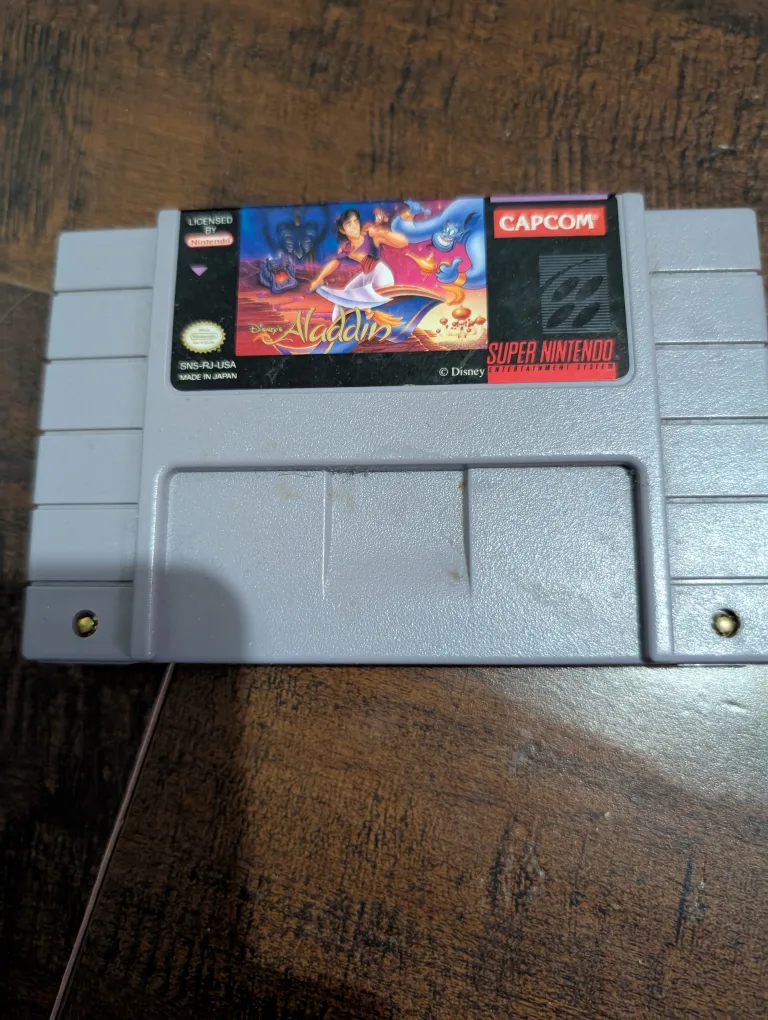 Disney's Aladdin Super Nintendo Game thumbnail