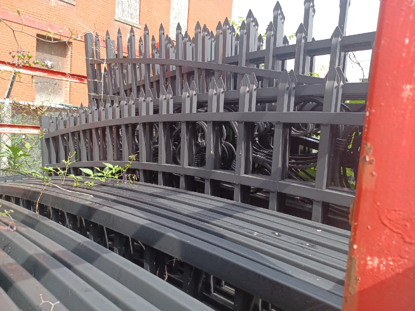 Metal Fencing Panels - Black image indicator(3)