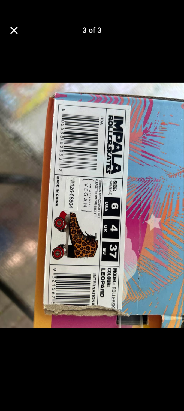 Impala Rollerskates Leopard US 6 (EU 37) - photo 2