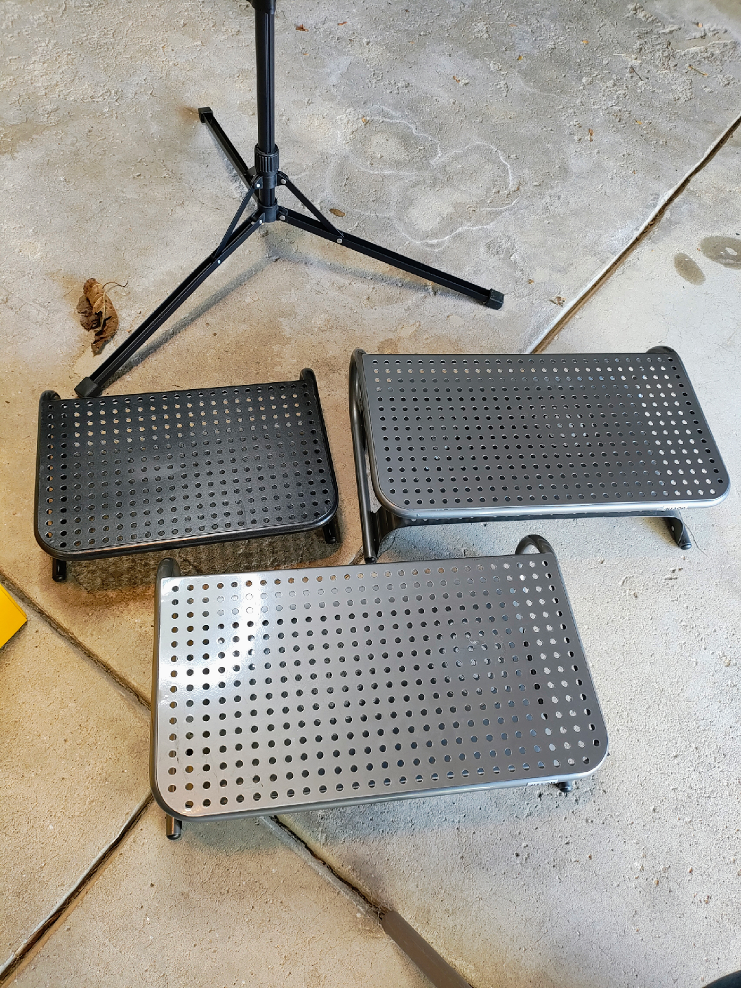 3 Allsop Metal Monitor Stands/Risers