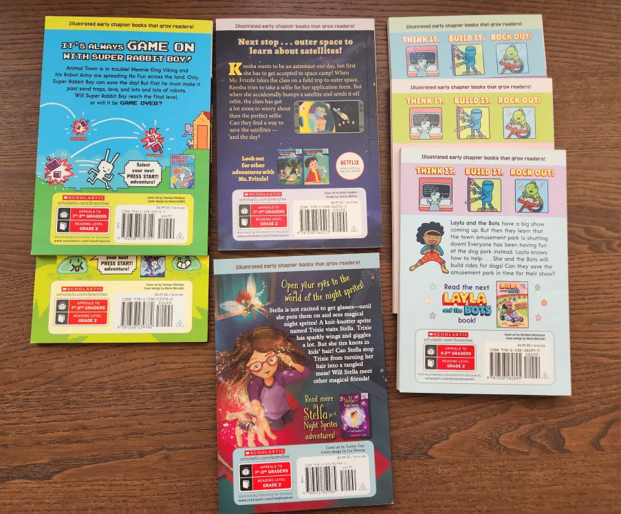 Set of 7 books for kids (grades K-3) image indicator(2)