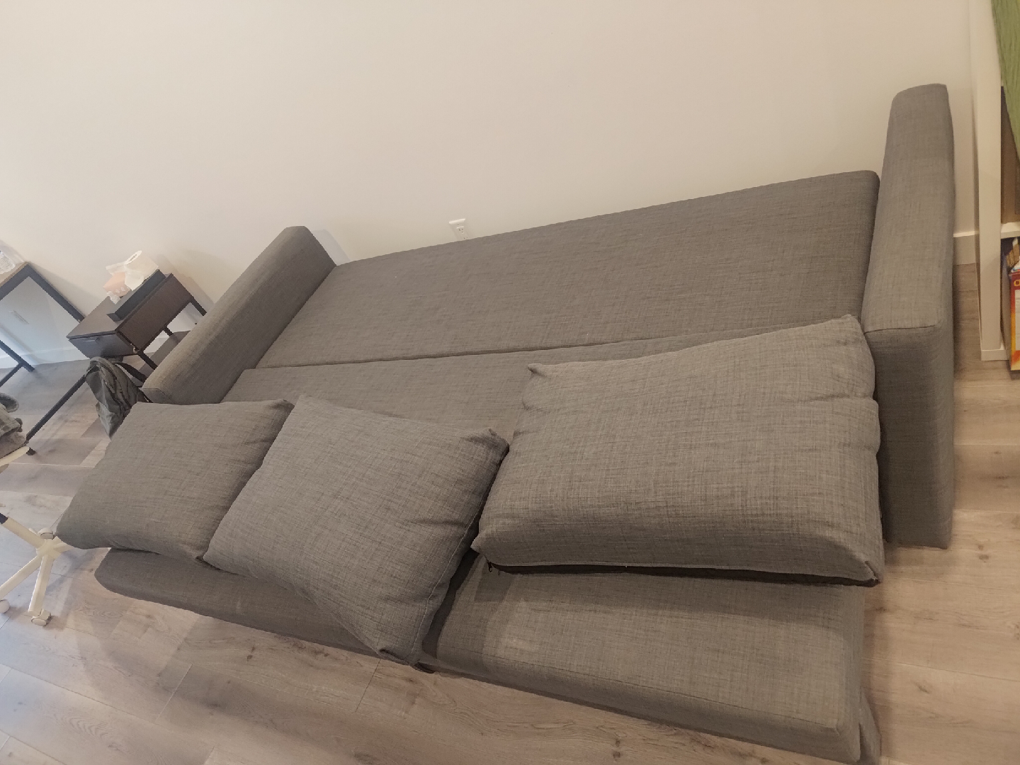 Grey Sofa Bed - 88 5/8" x 33 7/8" - photo 4