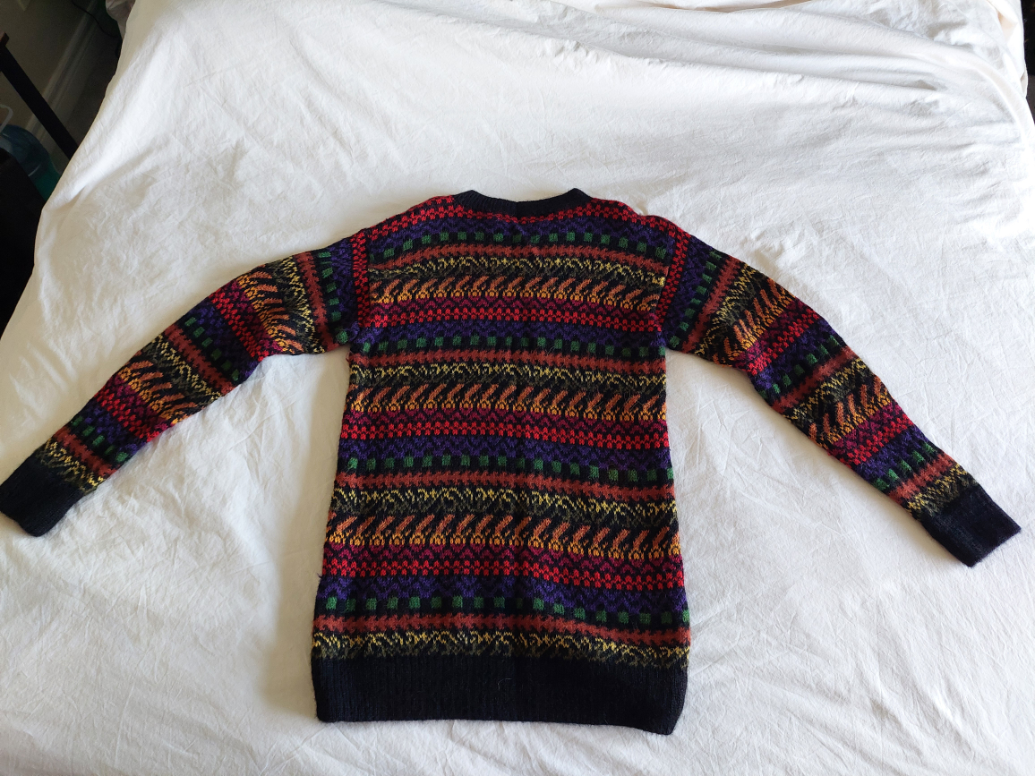 Bolivian alpaca wool sweater - photo 2