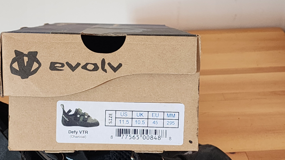 Mens climbing shoes - evolv Defy VTR - photo 3
