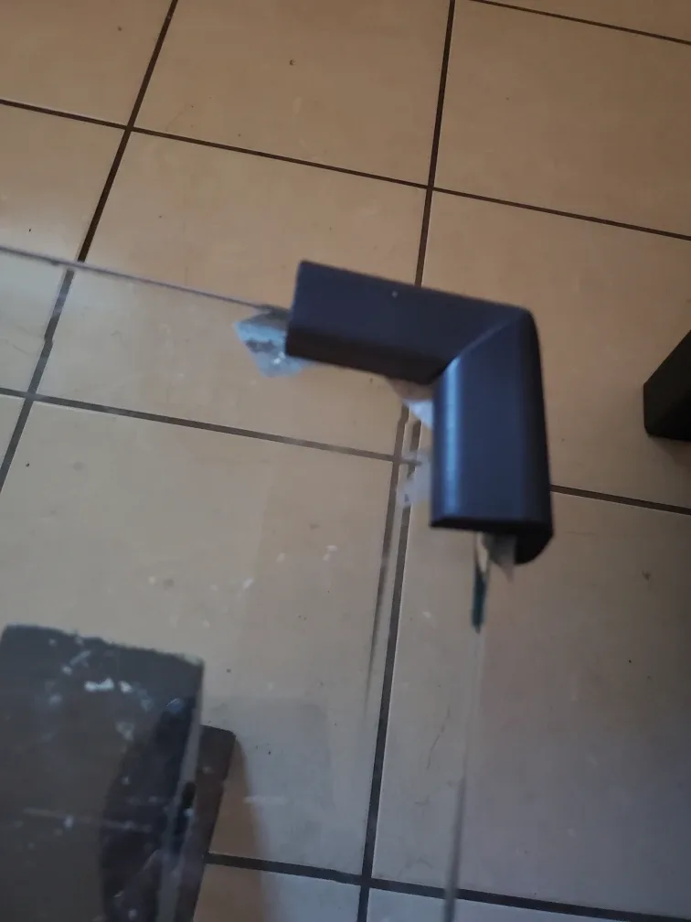 Glass Top Coffee Table with Wood Base image indicator(5)